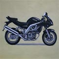 Motorrad Ölbild